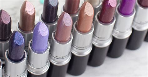 Mac Metallic Lips Lipstick Collection Review And Swatches Portrait