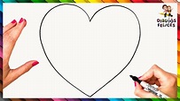 Cómo Dibujar Un Corazón Paso A Paso 💖 Dibujo De Corazón - YouTube