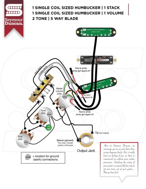 Stratocaster single coil set passive wiring with 3 way selector switch. Wiring Diagram 1 Humbucker 1 Single Coil 5 Way Switch - Collection - Wiring Diagram Sample