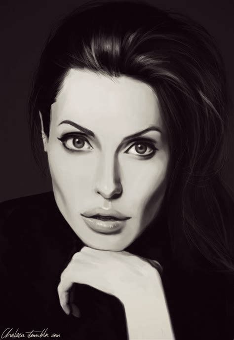 Angelina Jolie By Flyless On Deviantart