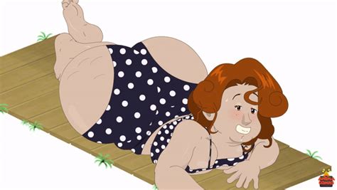 Rule 34 Animated Ashamed Ass Ass Shake Bbw Big Breasts Bikini