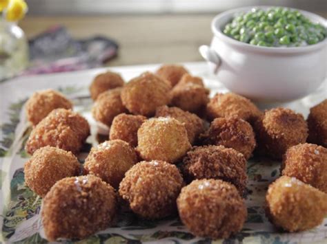 Check spelling or type a new query. Shrimp Croquettes with Creamed Green Peas Recipe | Trisha ...