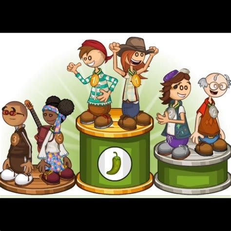 Cartoon People Standing On Top Of A Green Trash Can With Their Hands In