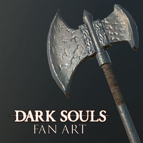 Artstation Dark Souls Battle Axe
