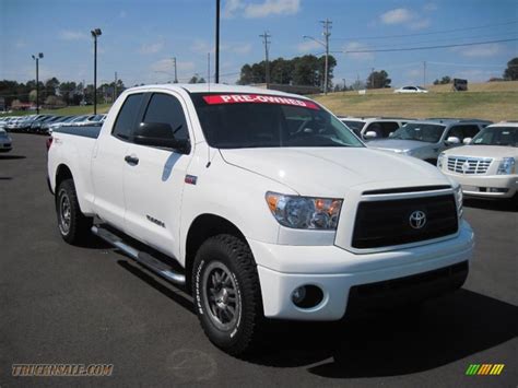2010 Toyota Tundra Trd Rock Warrior Double Cab 4x4 In Super White Photo 7 154128 Truck N Sale