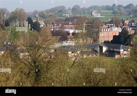 View Over Buildings And Grounds Of Marlborough College School