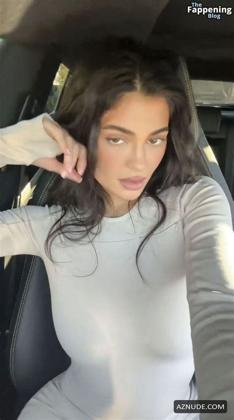 Kylie Jenner Flaunts Her Sexy Curves In A White Bodysuit In Calabasas