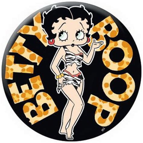 Betty Boop Bikini Button 81503