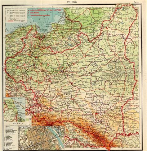 Poland 1938 Map Poland Map Map Poland History