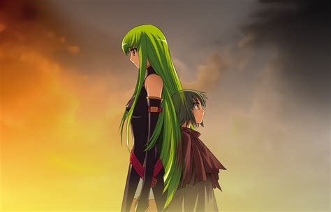 Anime Code Geass Anime Girls Green Hair Cc Wallpapers Hd Desktop And Mobile Backgrounds