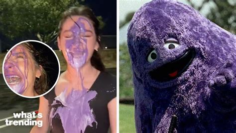 Mcdonalds Grimace Birthday Shake Creates Bizzare Viral Tiktok Trend