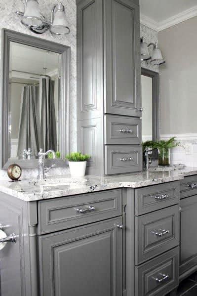 Top 60 Best Grey Bathroom Ideas Interior Design Inspiration