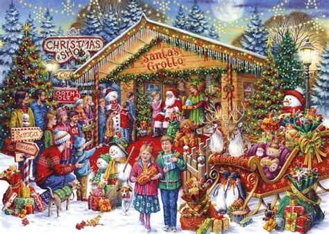 Christmas Limited Edition This Way To Santa 1000pc Jigsaw Puzzle