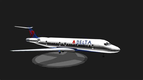 Simpleplanes Boeing 717 200 Delta Airlines Livery