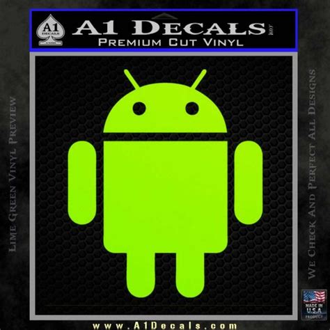 Android Official Logo Decal Sticker A1 Decals