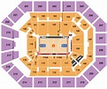 Seating Chart | Matthew Knight Arena | Eugene, Oregon