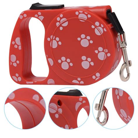 Dog Lead Leashes Printed 3m Retractable Anti Slid Leashes For Pet Dog