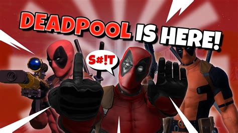 Deadpool Comes To Fortnite Youtube