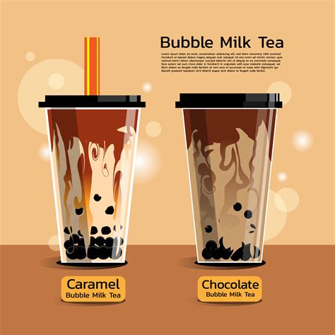 Milk Tea Vector Art Icons And Graphics For Free Download
