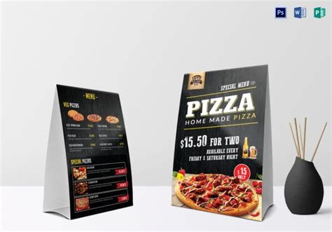 17 Restaurant Tent Card Designs And Templates Psd Ai Indesign Pdf Doc