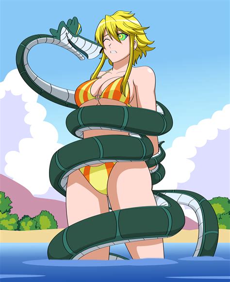 Kaa Takes Leone By Jimryu By Shaded Seraphim Seraphim Deviantart Anime