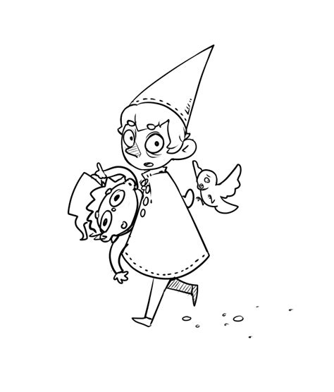 33 Over The Garden Wall Coloring Pages Alythalienor
