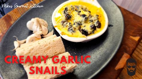 Creamy Garlic Snails Recipe South Africa How To Cook Snails Cheesy