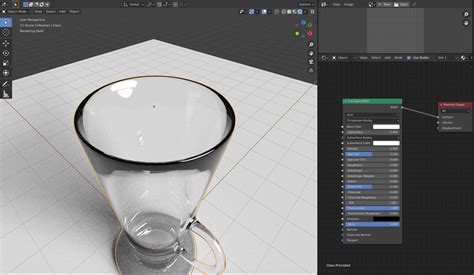 Modeling I Have An Undesirable Black Area On My Glass Shaderobject