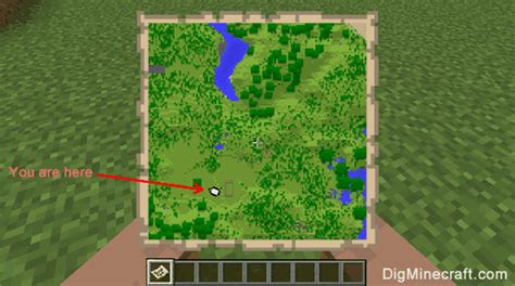 How To Use A Map In Minecraft