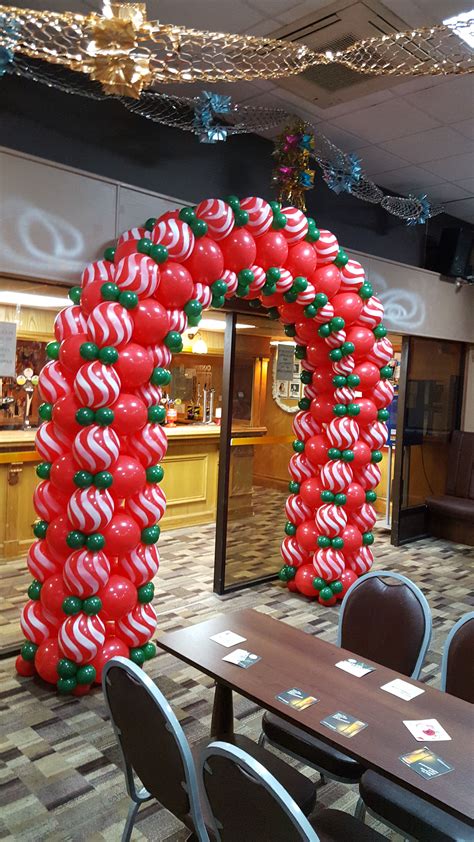 Christmas Linked Arch Christmaspartydecor Christmasballoons