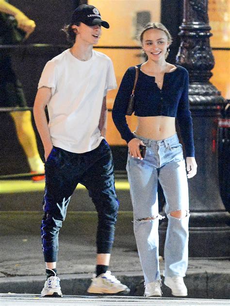 Timothée Chalamet And Lily Rose Depp Bring Their Romance To N Y C After Steamy Kissing Sighting