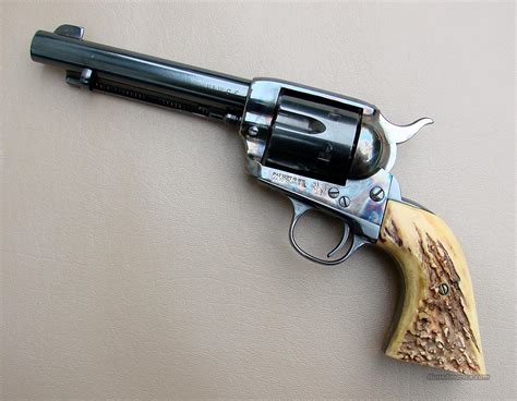38 40 Colt Single Action Revolver With Genuine For Sale