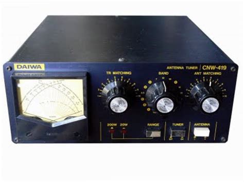 RF For Amateur Hobbies DAIWA CN 419 200 Watt HF ANTENNA TUNER
