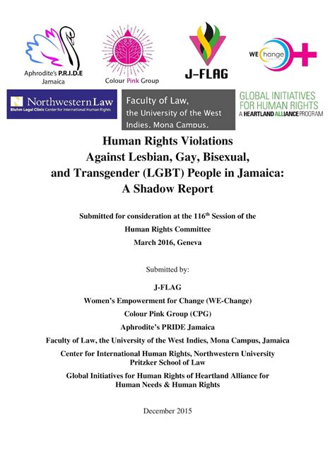 Gay Lesbian Bisexual Transgender And Queer Jamaica International