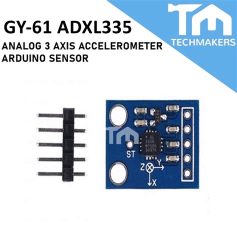 GY 61 ADXL335 Analog 3 Axis Accelerometer Arduino Sensor Module HW 013