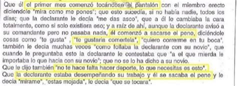 Seis Años De Cárcel Para El Militar Que Se Masturbaba Delante De Su