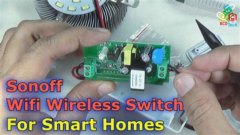 Hindi Audio Sonoff Diy Wifi Wireless Switch For Smart Homes Youtube