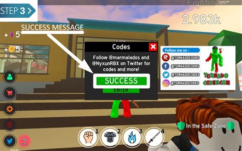 Click on twitter icon (blue button left side of the screen). Boss Fighting Simulator Codes Roblox | StrucidCodes.org
