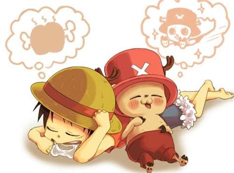 Luffy And Chopper Sooo Cute One Piece Luffy Luffy One Piece Images