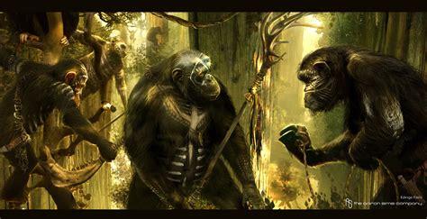 Striking Concept Art From Dawn Of The Planet Of The Apes — Geektyrant
