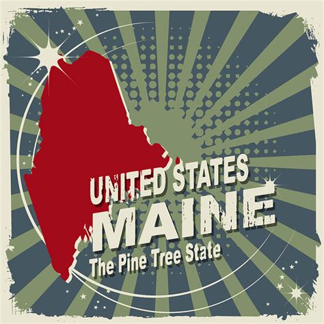 Detailed Maine Map Me Terrain Map