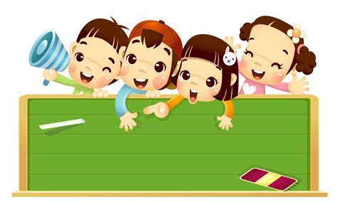 Download School Blackboard Learn Cartoon Child Children Clipart Png