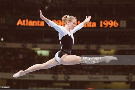 Russian Gymnast Svetlana Boginskaya Performs On The Balance Beam 16 Nachrichtenfoto Getty