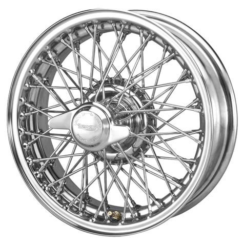 Mws Chrome Wire Wheels For Austin Healey Daimler Morgan
