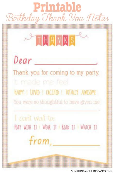 Before the shower i wondered whether i would have enough clothes for the baby. Printable Birthday Thank You Notes