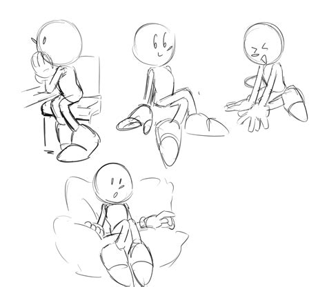 Person Sitting Reference Shoulders Sitting Reference Poses Pose Drawing Character Klasrisase