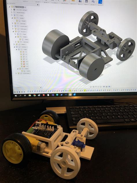 My Progress So Far On Designing My Own Rc Car Rarduino