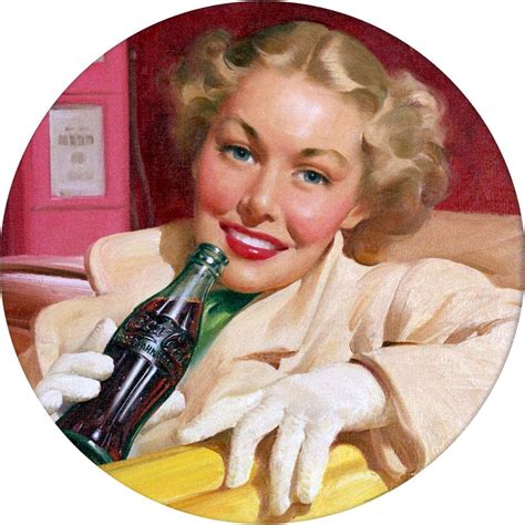 coca cola girl car passenger 1940s style decal 24 x 24 coke kitchen decor tools