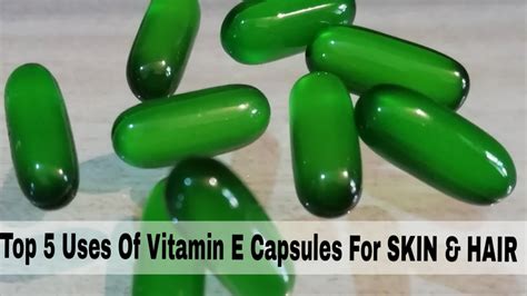 Vitamin e can be used in many ways to improve the condition of your hair and skin. Top 5 Uses Of Vitamin E Capsules For Skin And Hair - YouTube