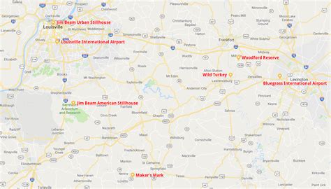 Louisville Ky Bourbon Trail Map Literacy Basics